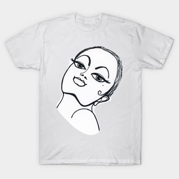 Femme (cut-out) T-Shirt by FJBourne